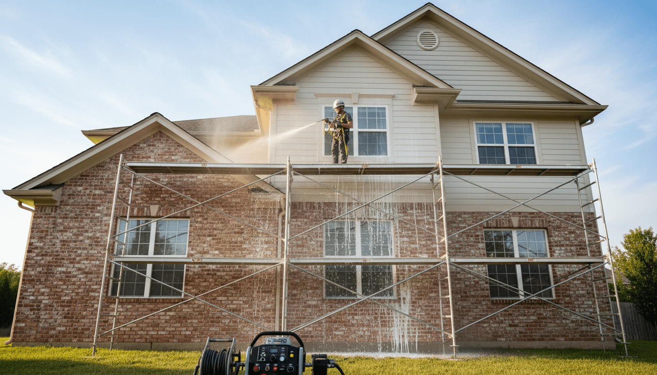 Soft Washing vs DIY Pressure Washing Columbus GA: Save Your Siding and Your Wallet